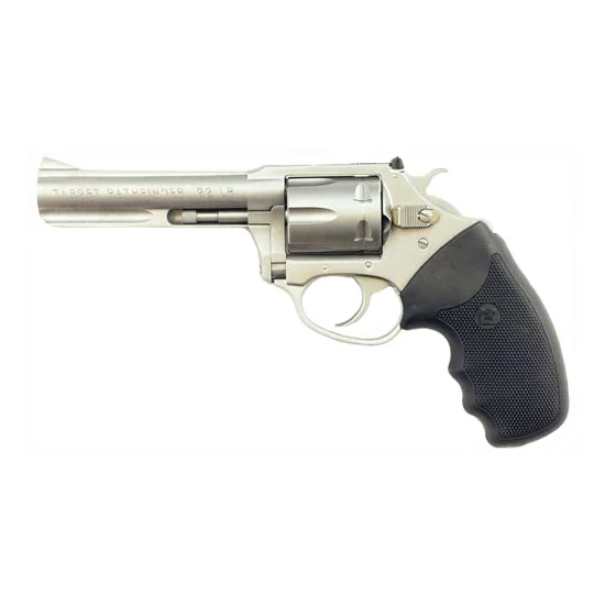 Charter Arms Pathfinder .22 LR 4.2in stainless revolver, target configuration
