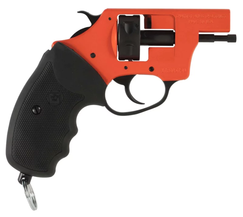 Charter Arms Pro 209 starter pistol orange Cerakote, 6-round, black rubber grips
