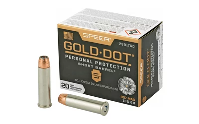 Speer Gold Dot Short Barrel .357 Magnum 135 gr Hollow Point 20rd box