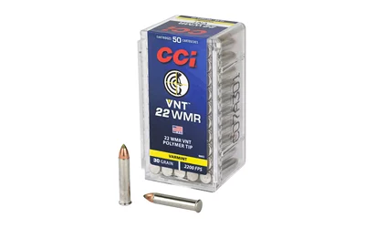 CCI VNT .22 WMR 30 gr Varmint Tipped 50 rd box product image
