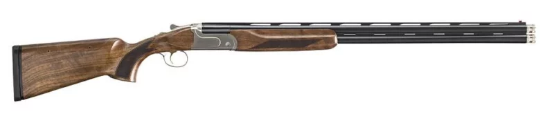 Charles Daly Chiappa 214E 12 Gauge 30-inch blued over/under shotgun with checkered walnut stock