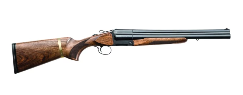 Charles Daly Triple Threat 12ga triple-barrel shotgun 18.5in barrel walnut stock