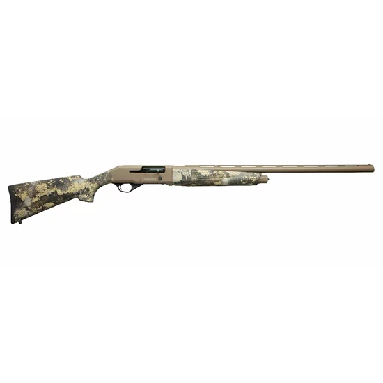 Charles Daly 601 Field 12 Gauge Semi-Auto Shotgun 28 in Vent Rib TrueTimber Prairie Camo FDE Cerakote