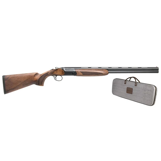 Charles Daly 214E 410GA 26 Vent Rib over/under shotgun, blued steel with select walnut stock