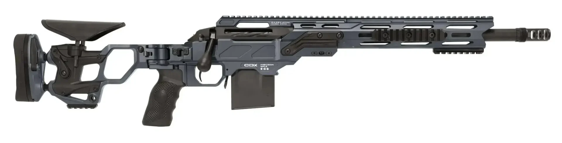 CDX SS Seven Stars Covert .308 Win 16.5 in bolt-action rifle side view