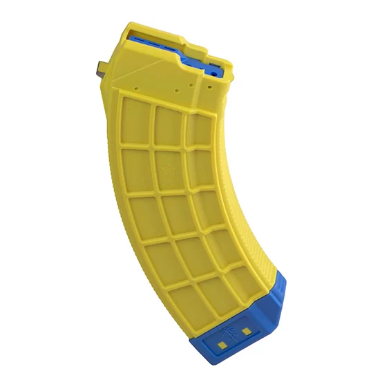 US Palm AK30 30rd 7.62 x 39mm Banana Yellow polymer magazine