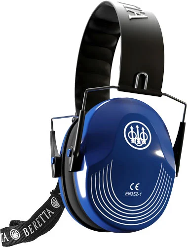 Beretta Safety Pro earmuff, 25 dB noise reduction, compact ergonomic design
