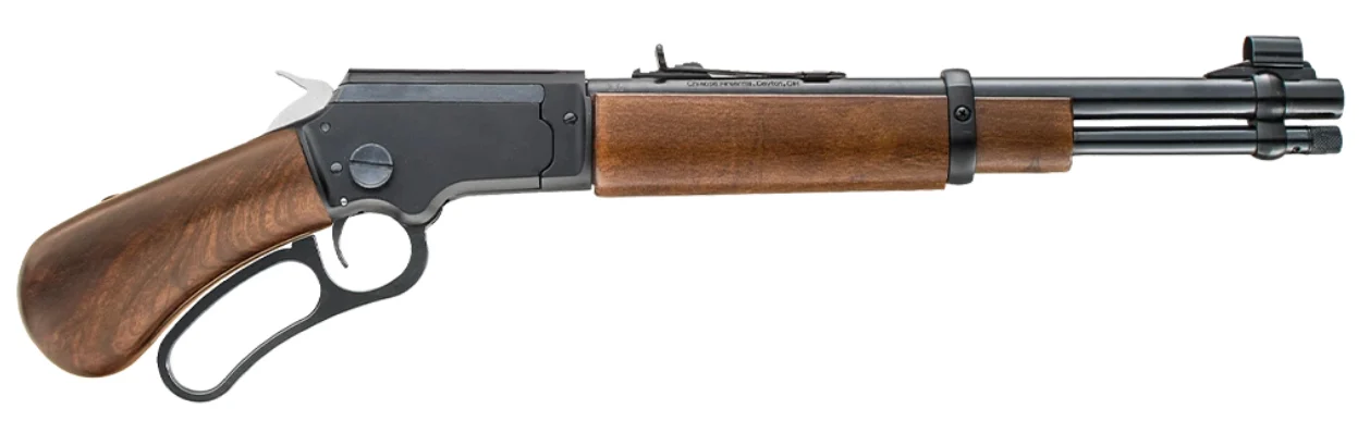 Chiappa LA322 Bootleg Take Down .22 LR 12-inch black barrel wood pistol grip