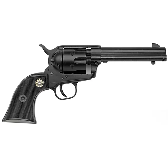 Chiappa 1873 SAA dual-cylinder .22LR/.22WMR 4.75in revolver with black synthetic grips