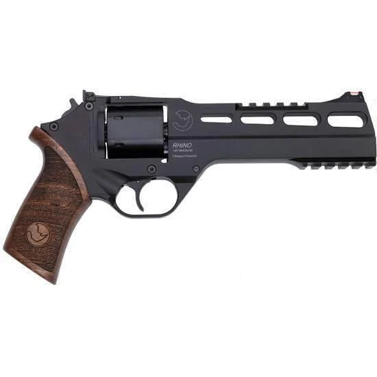 Chiappa Rhino 60SAR 9mm 6-inch barrel black finish walnut grips revolver