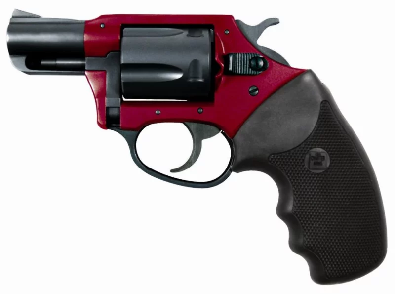 Charter Arms Undercover Lite .38 Special 2-inch red aluminum frame black cylinder revolver
