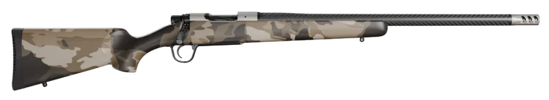 Christensen Arms Ridgeline RL FFT 7MM Backcountry rifle with 16.25 inch stainless carbon-wrapped barrel and Barren Dune FFT s