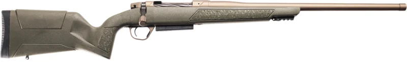 Christensen Arms Evoke 6.5 PRC 22 inch bolt-action rifle Burnt Bronze and OD Green
