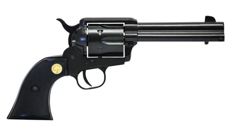 Chiappa 1873 SAA .22 LR revolver, 4.75 in barrel, 6-shot, polymer grips