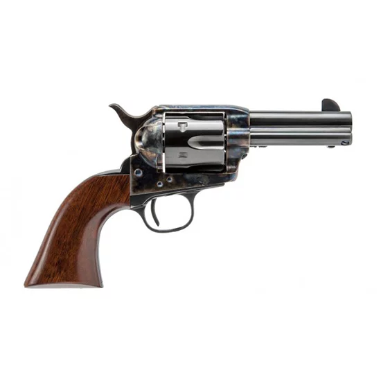 Cimarron New Sheriff CA329 .357 Magnum 3.5-inch revolver with case-hardened frame and walnut grip