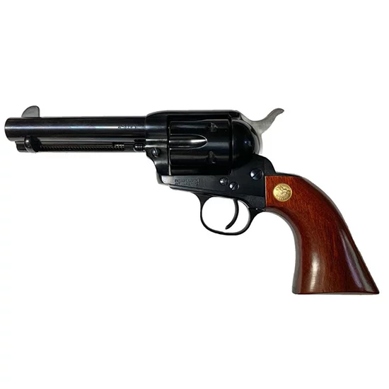 Cimarron Pistolero .357 Magnum 4.75 in blued revolver with walnut grips