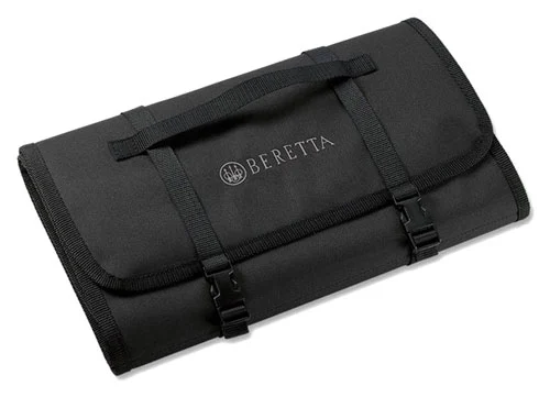 Beretta folding cleaning mat 14.5 x 53.75 black with zippered pouch
