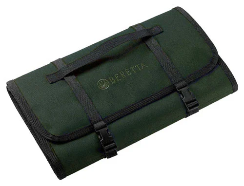 Beretta folding cleaning mat 14.5 in x 53.75 in green polyester with zippered storage