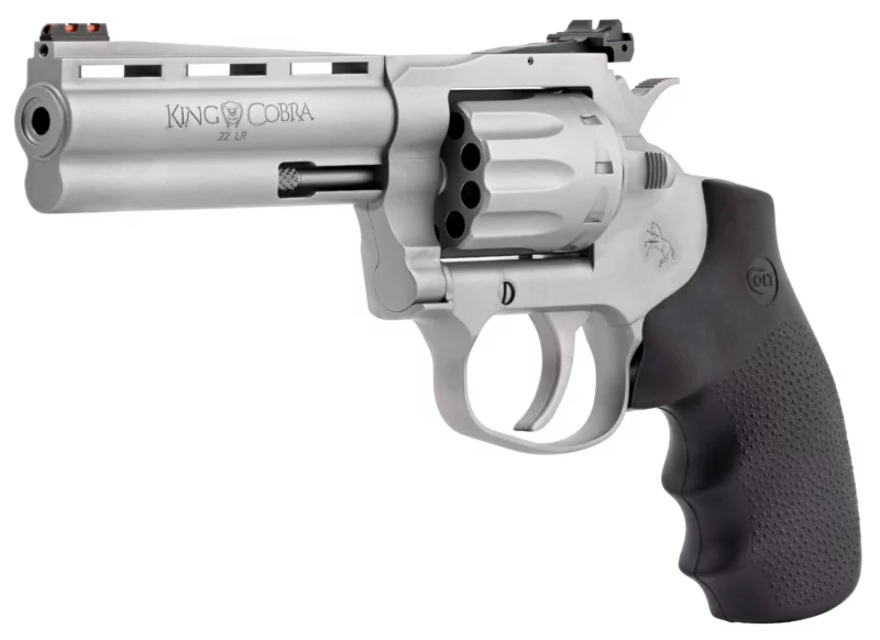 Colt King Cobra Target .22 LR 4.25 in matte stainless revolver 10-round