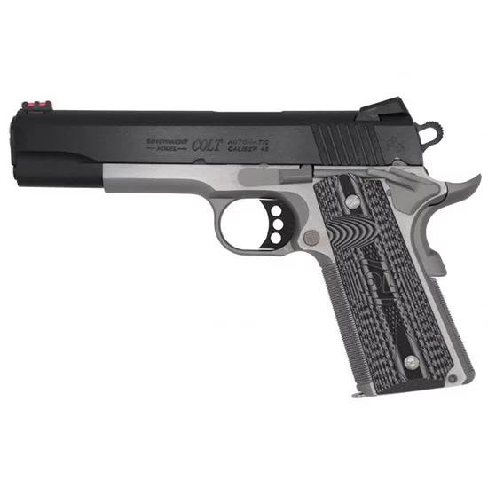 Colt 1911 Competition Plus two-tone .45 ACP 5-inch pistol with G10 grips