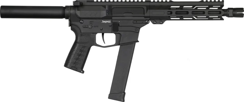 CMMG Banshee Mk10 10mm pistol with 8-inch barrel in Armor Black
