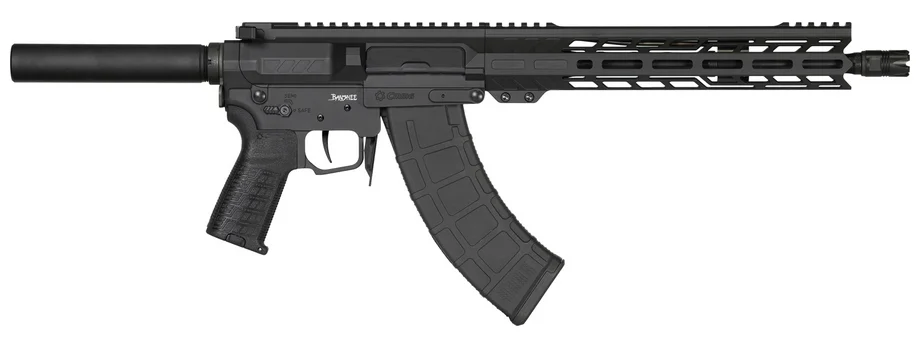 CMMG Banshee MK47 7.62x39 12.5 inch Cerakote black pistol