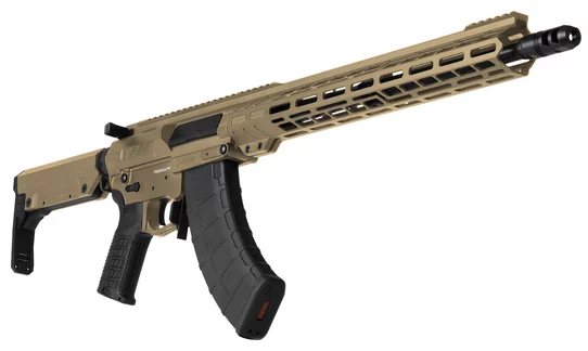 CMMG Resolute Mk47 7.62x39 16.1" Cerakote Coyote Tan rifle