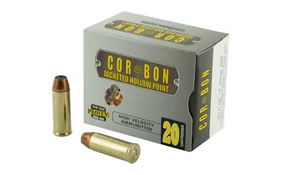 Cor-Bon .45 Long Colt +P 200gr JHP ammunition 20-round box