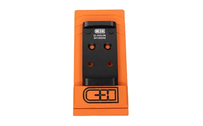 C&H Precision Glock MOS to HOLO 407K anodized black mount plate