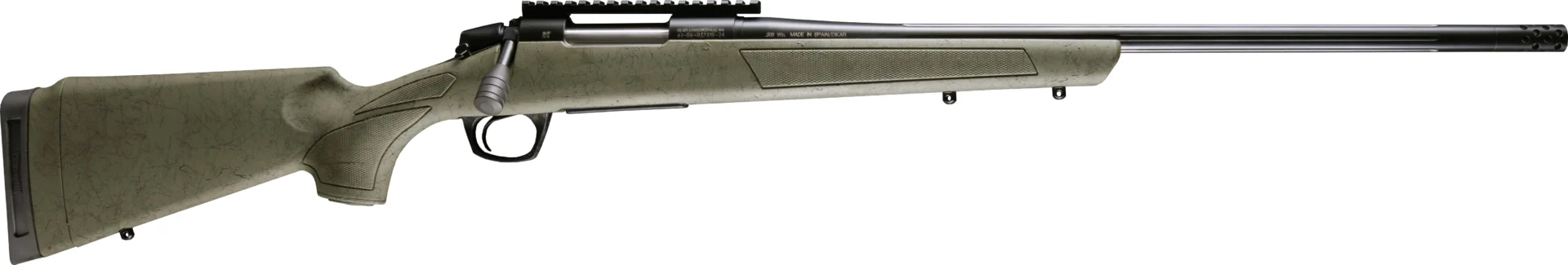 CVA Cascade XT .243 Winchester 22 in. rifle in olive drab green with black accents