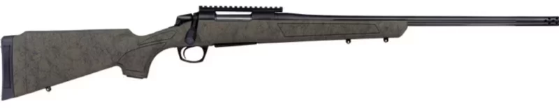 CVA Cascade XT 7mm PRC 24in threaded bolt rifle Graphite Black Cerakote with OD Green SoftTouch stock