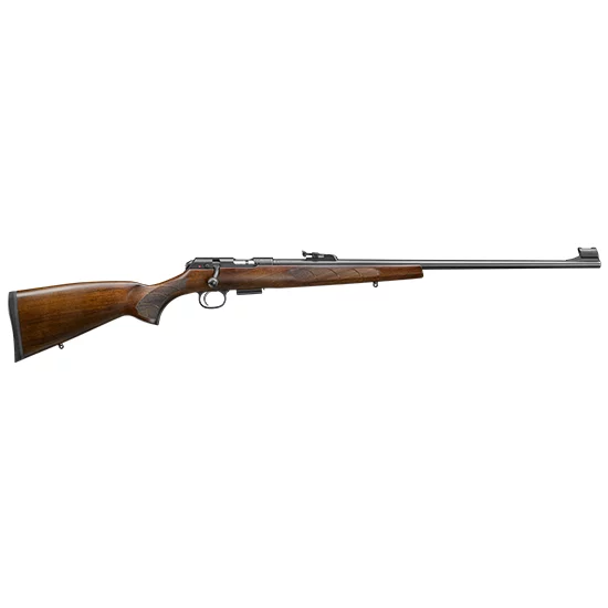 CZ 457 Lux .22 WMR rifle with 24.8 inch barrel and Turkish walnut stock right hand