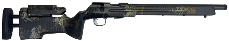 CZ 457 Varmint Precision Trainer MTR 2 .22 LR Manners composite camo rifle with threaded barrel