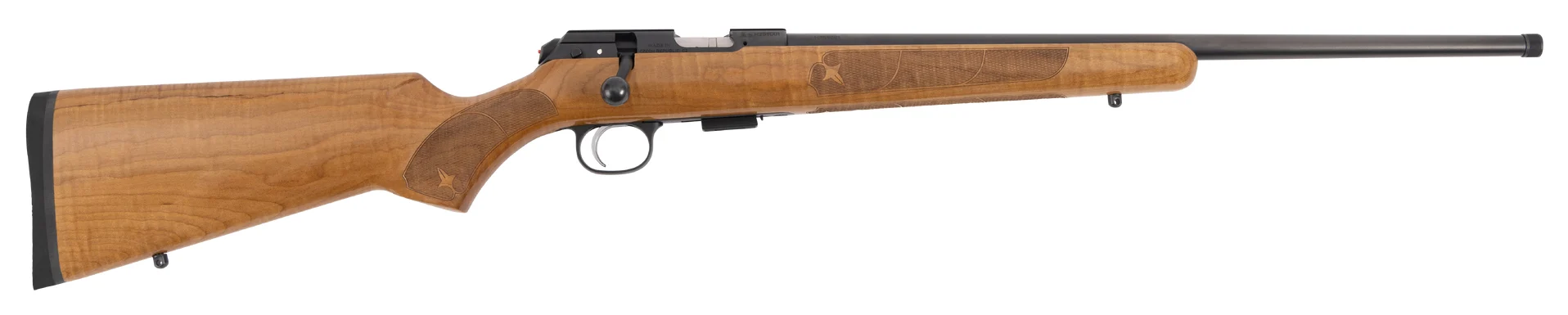 CZ-USA 457 American .22 LR AAAA Maple Threaded Barrel Rifle