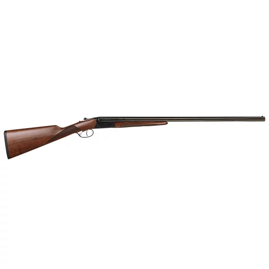 CZ-USA Bobwhite G2 12 Gauge side-by-side shotgun, 28 inch barrel, walnut stock, gloss black chrome