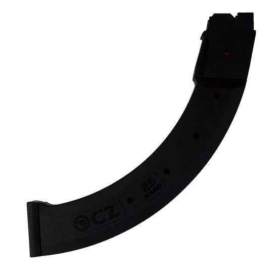 CZ-USA 25-round polymer magazine for CZ 455/512 .22 LR in black
