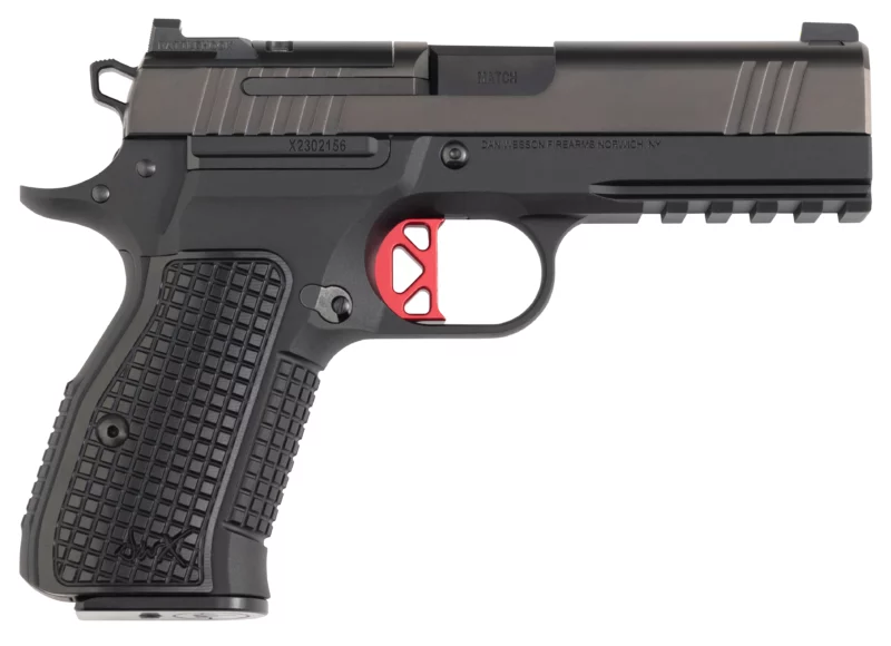 Dan Wesson DWX Compact 9mm Optic-Ready Pistol, Black