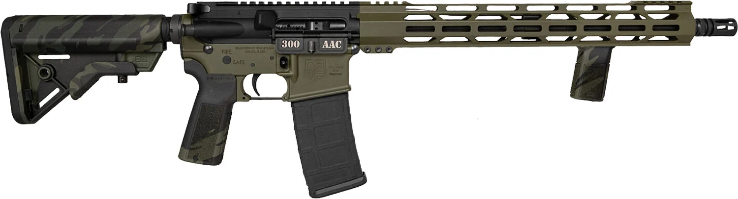 Diamondback DB15 .300 AAC Blackout 16in ODG Multicam 30rd rifle front-left