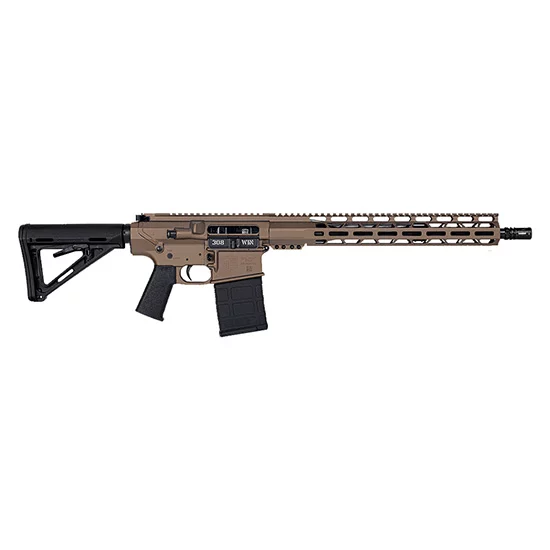 Diamondback DB10 .308 16 inch FDE rifle with 15 inch M-LOK handguard and Magpul stock