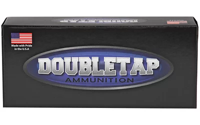 Double Tap .44 Rem Mag 320gr hard cast solid ammunition box and cartridges
