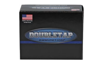 DoubleTap Bonded Defense 9mm +P 124 gr JHP ammunition box and cartridges