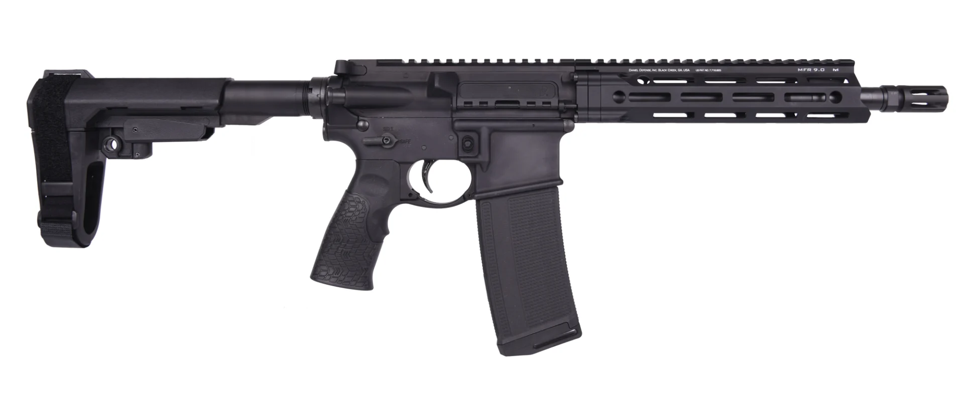 Daniel Defense DDM4 V7P pistol 5.56 NATO 10.3 inch black