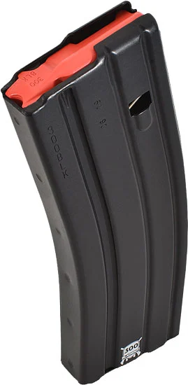 D&H Tactical AR-15 30rd aluminum magazine .300 AAC Blackout black matte red follower
