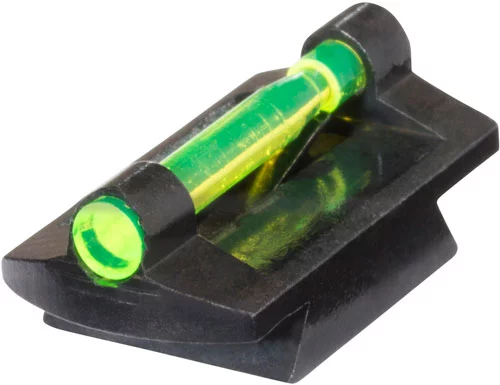 Hi-Viz rifle front sight for 3/8 inch dovetail with green and red LitePipes