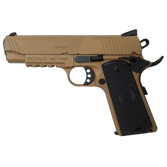 EAA MC1911C Commander 9mm pistol, 4.4-inch barrel, 9+1 capacity