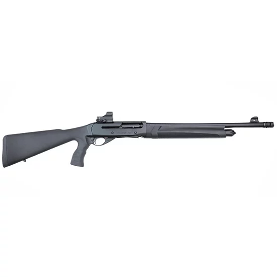EAA MC312 Tactical 12 Gauge 18.50 inch blued shotgun with black synthetic pistol grip and red dot