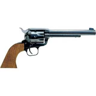 EAA Bounty Hunter revolver, blued finish, 6.75-inch barrel, walnut-style grips