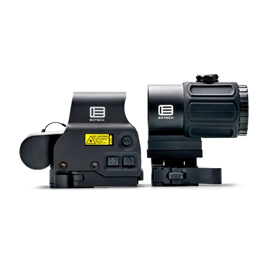 EOTECH HHS VI EXPS3-2 holographic sight paired with G43 3x magnifier, matte black