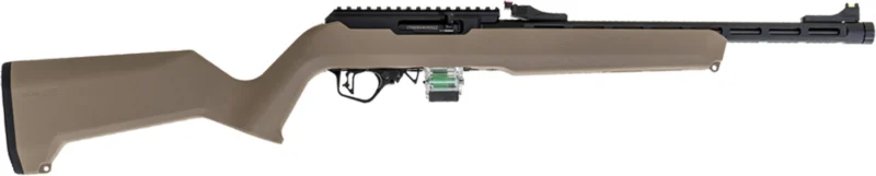 Tandemkross TKX22 .22LR semi-auto rifle Black and FDE with M-LOK handguard and 20-round magazine