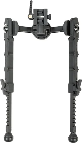 Accu-Tac FC-5 G2 Bipod black 6061-T6 aluminum Picatinny mount steel feet